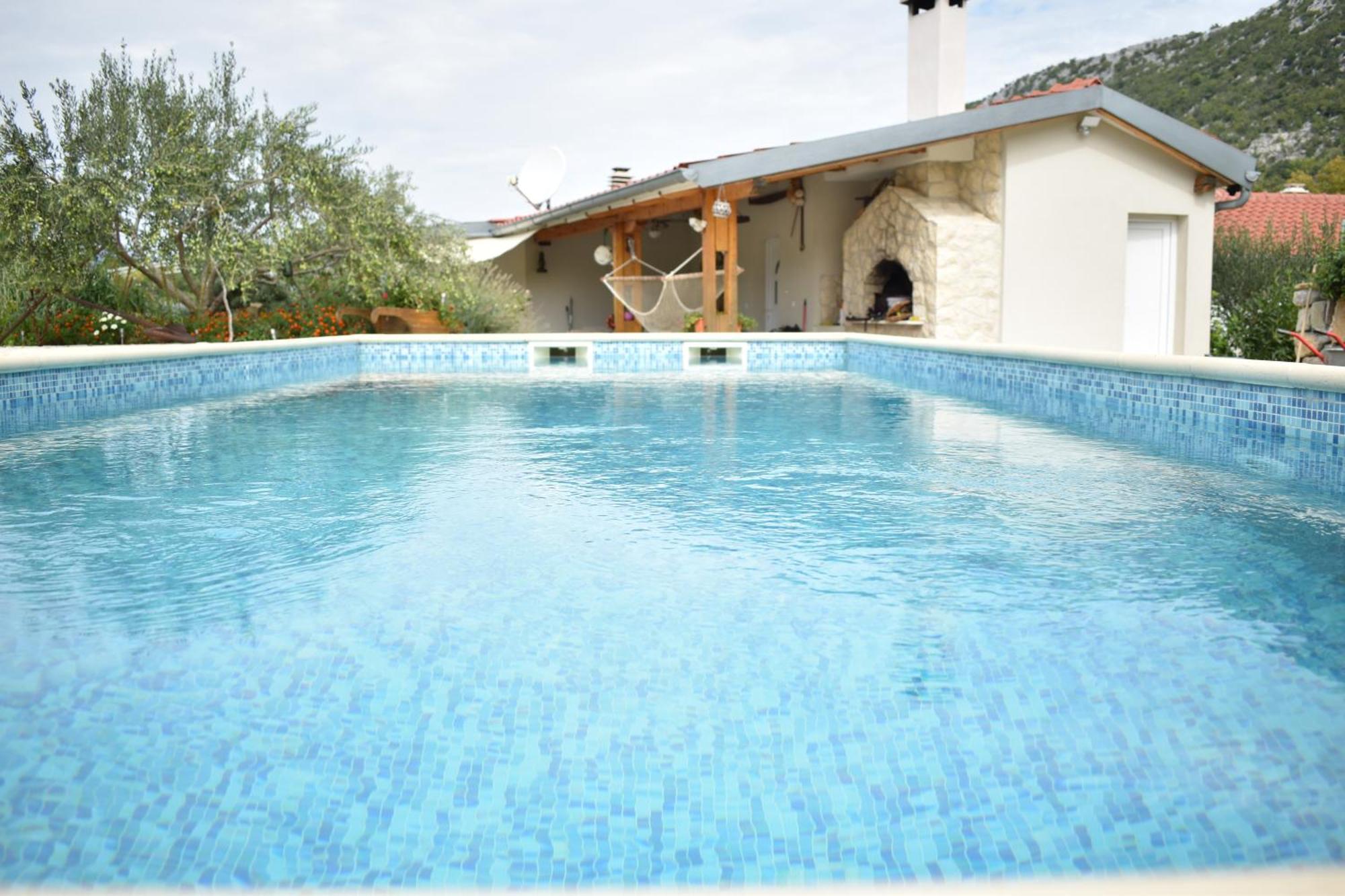 Oak House Villa Zadvarje ภายนอก รูปภาพ