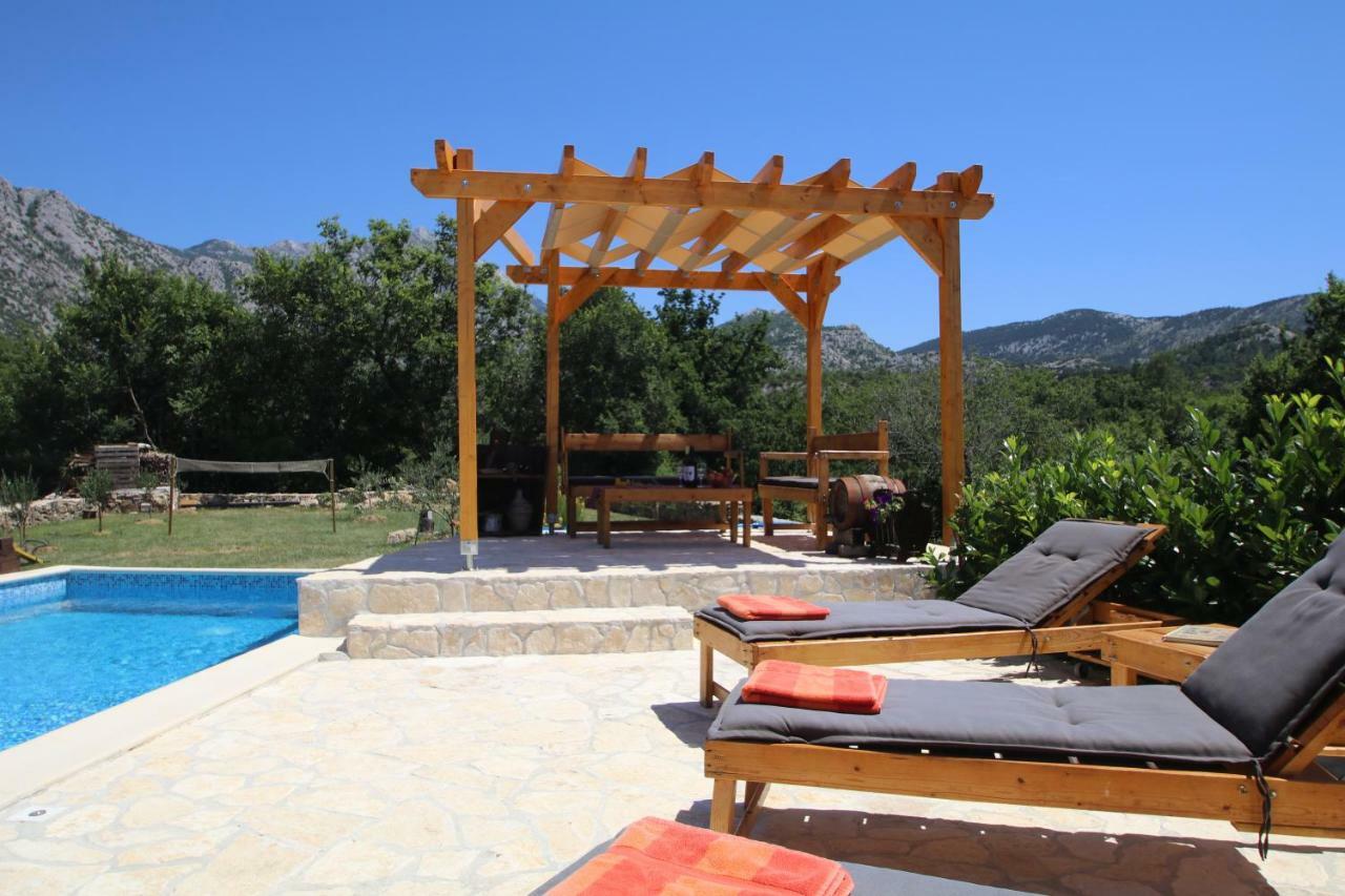 Oak House Villa Zadvarje ภายนอก รูปภาพ