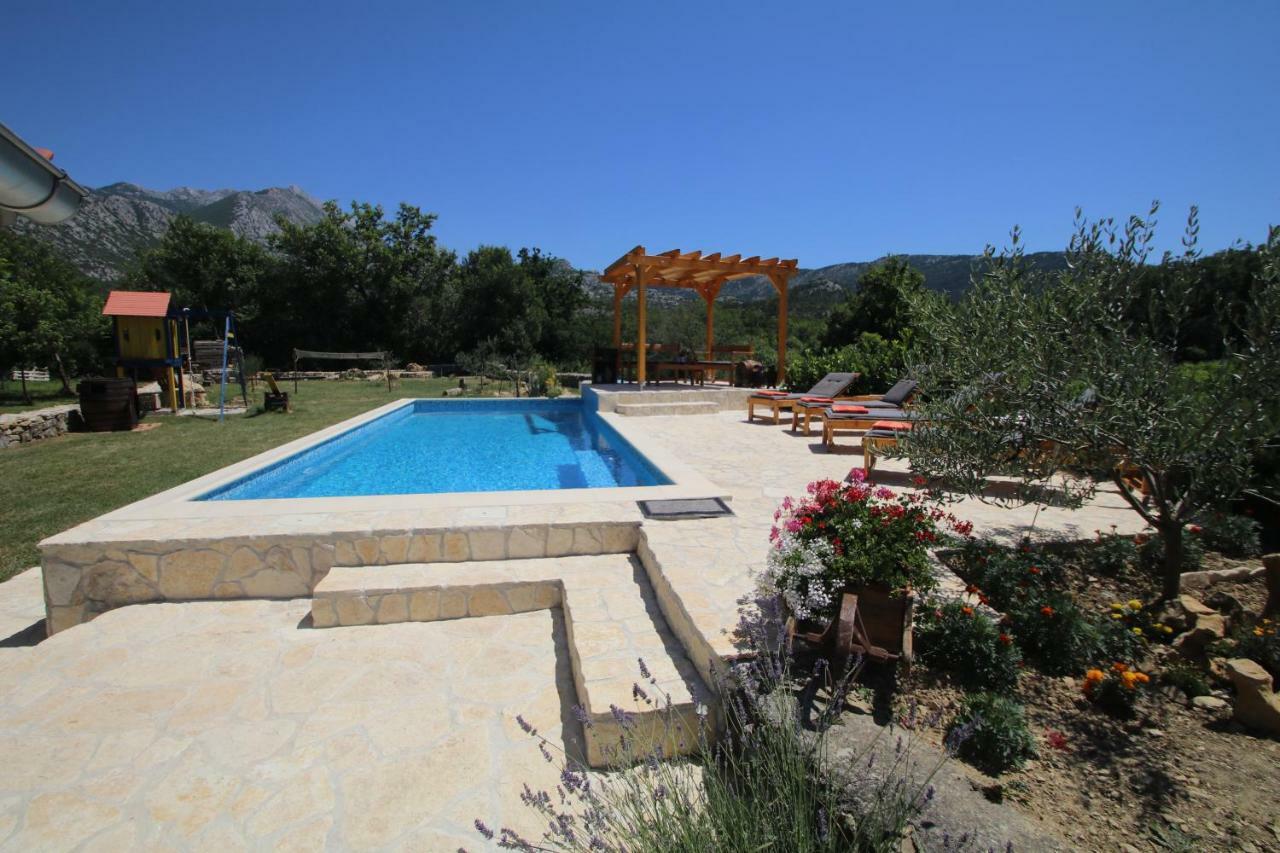 Oak House Villa Zadvarje ภายนอก รูปภาพ