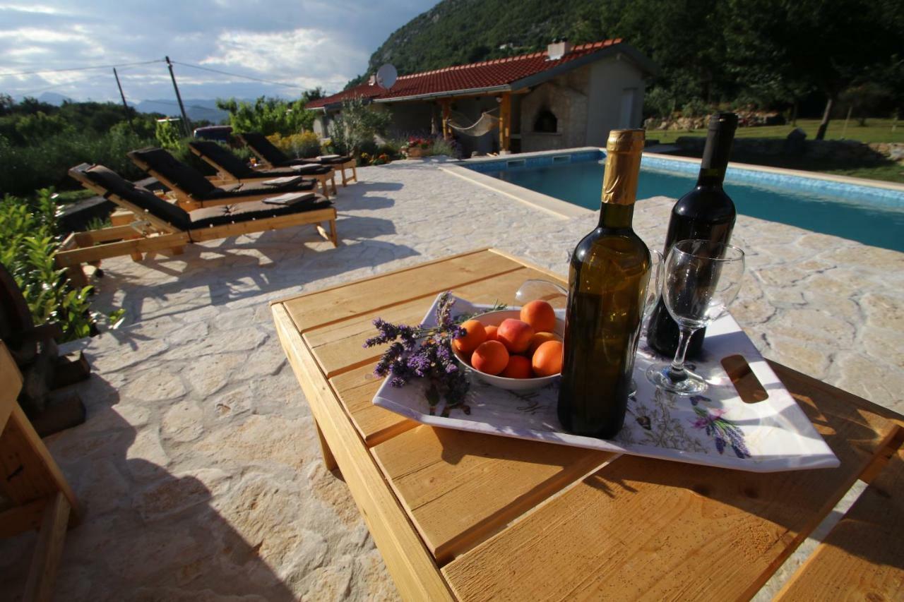 Oak House Villa Zadvarje ภายนอก รูปภาพ
